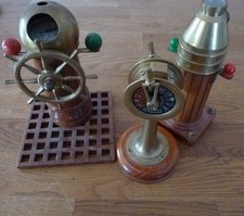 Messing Nautisch Steuerrad -