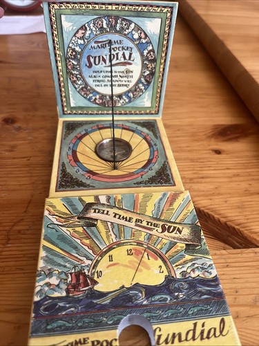 Maritime pocket sundial mit - maritime,