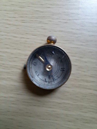 Antiker taschenkompass messing - antiker,